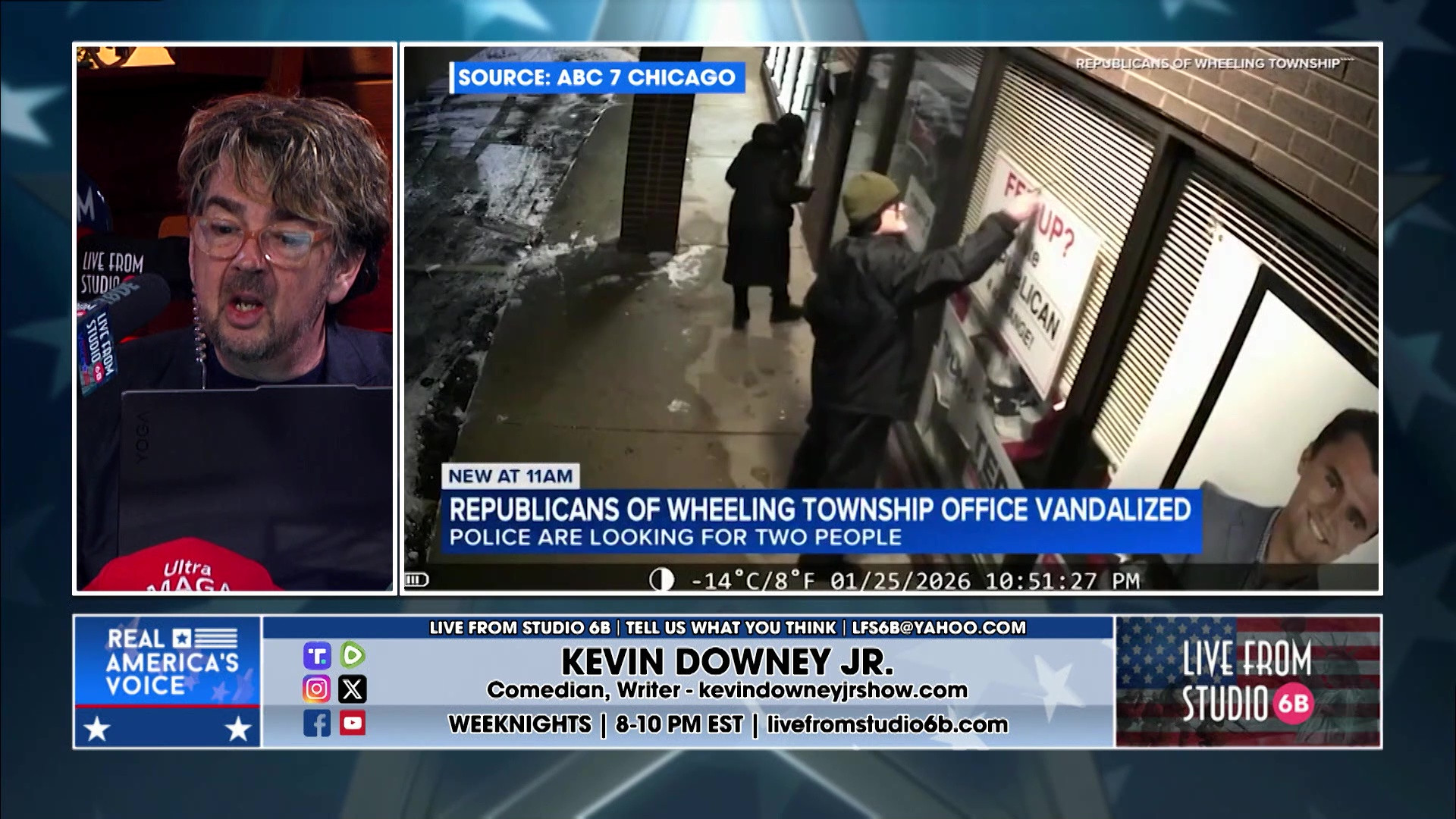 3-25-26 6 - Slick has Sports, 2 charged with defacing Charlie Kirk picture