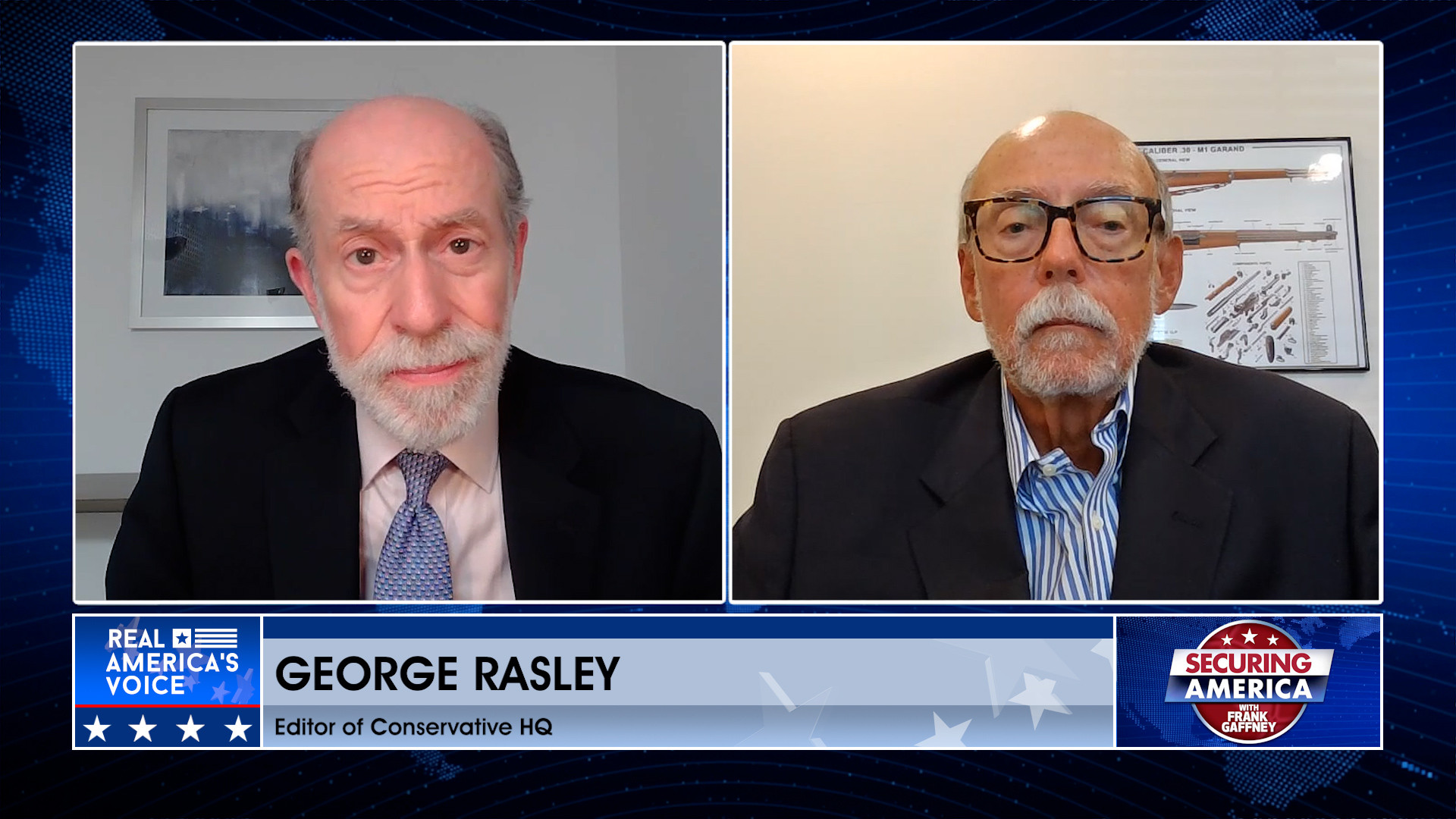 Frank Gaffney is joined by George Rasley Pt. 1