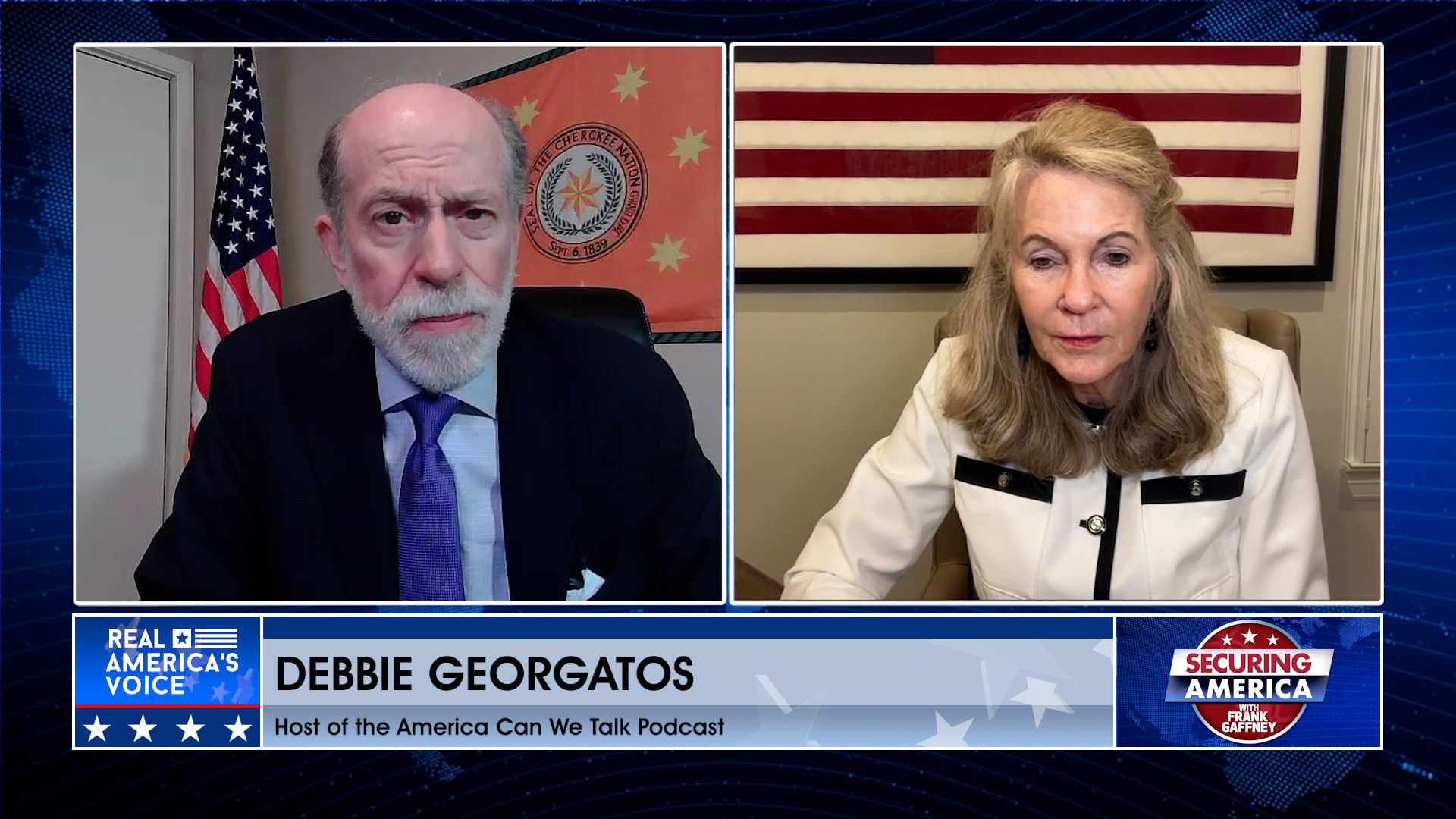 Frank Gaffney is joined by by Debbie Georgatos