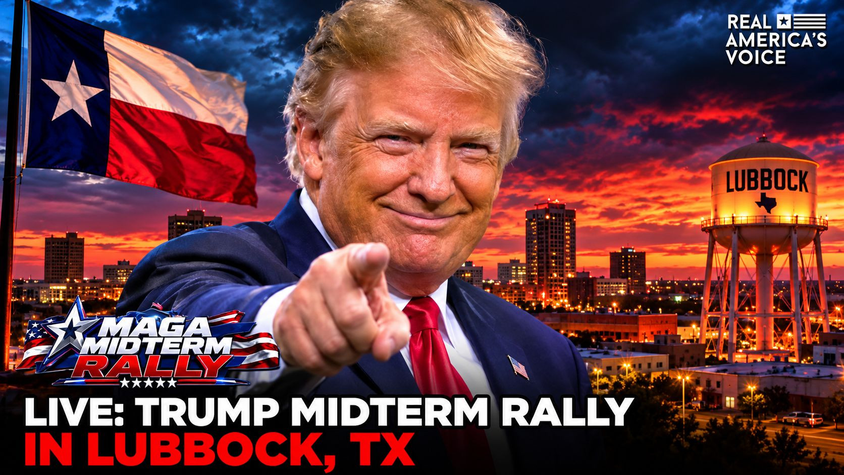 MIDTERM MAGA RALLY - LUBBOCK, TX PART 3