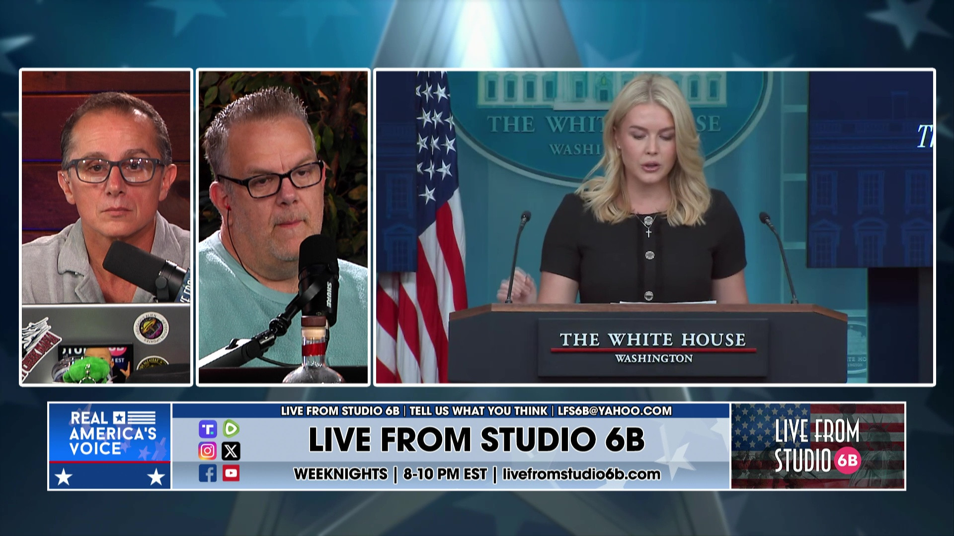 8-28-25 7 - Dr Tullberg talks health, Trump Numbers, Leavitt on Chicago, Roberts has Malaria