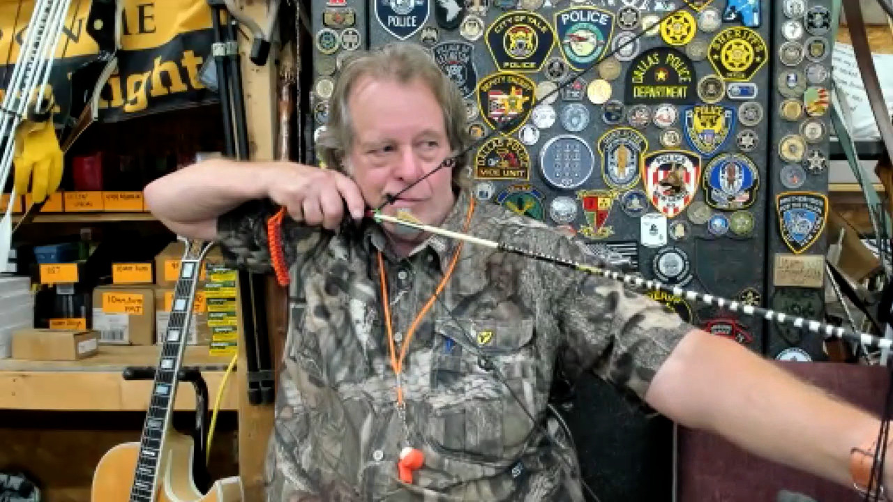 Uncle Ted jams out, encourages archery as a way to relax