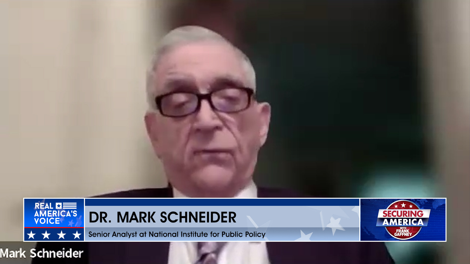 Frank Gaffney is by Dr. Mark Schneider Pt. 2
