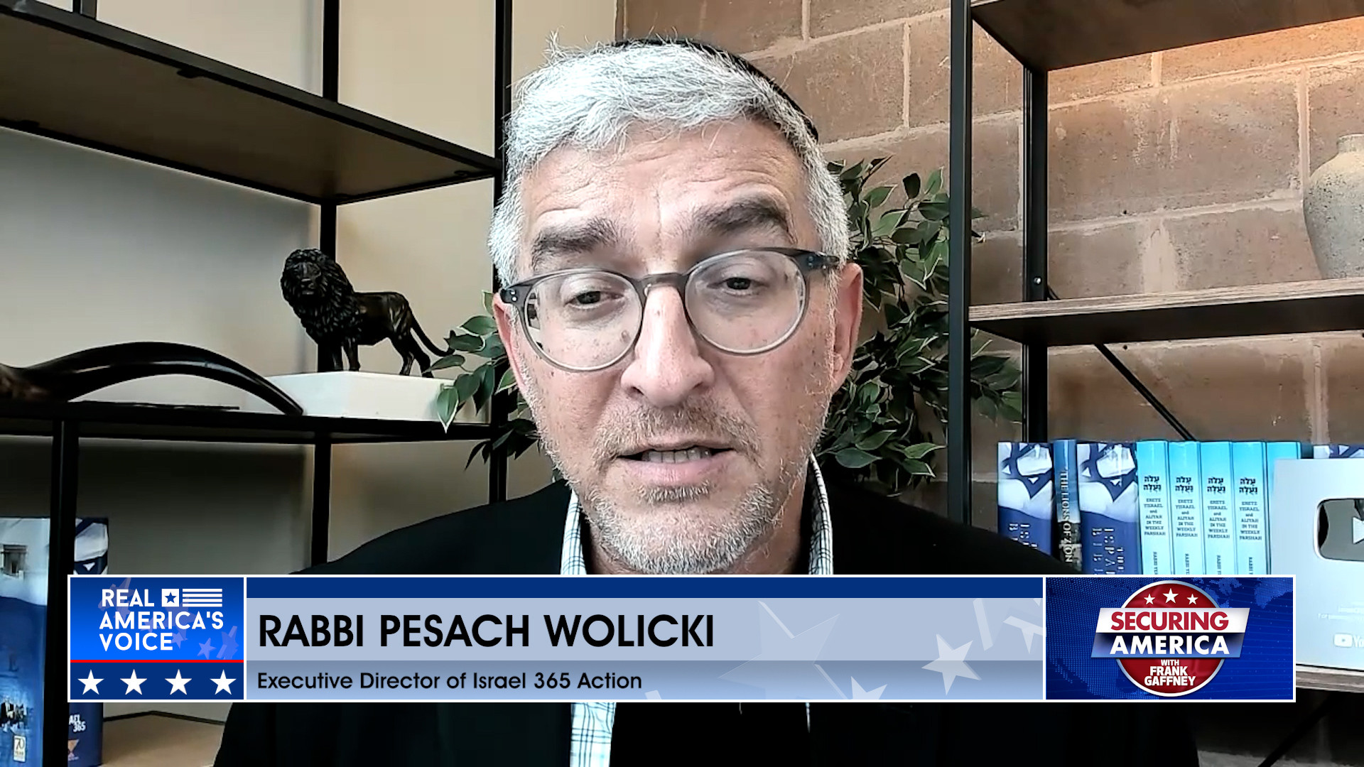 Frank Gaffney is joined by Rabbi Pesach Wolicki Pt. 4