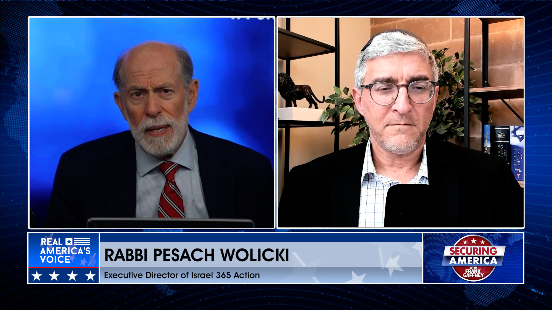 Frank Gaffney is joined by Rabbi Pesach Wolicki Pt. 3