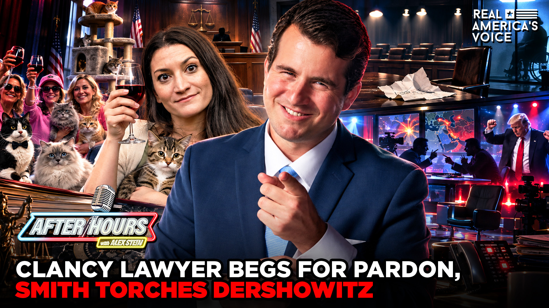 DAVE SMITH CLASHES WITH ALAN DERSHOWITZ