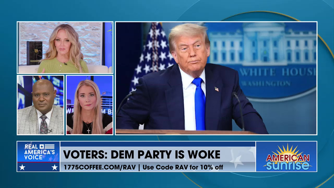 VOTERS: DEM PARTY IS WOKE