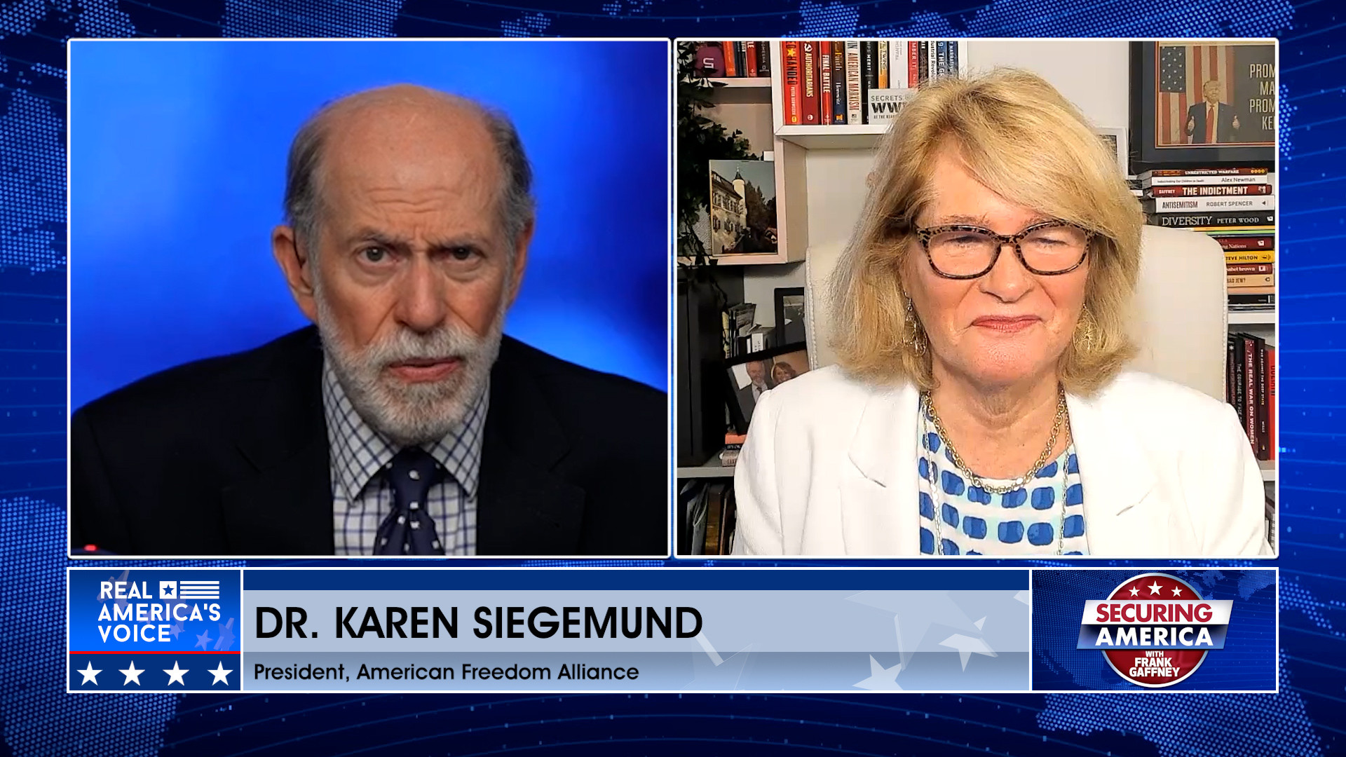 Frank Gaffney is joined by Dr. Karen Siegemund Pt. 1
