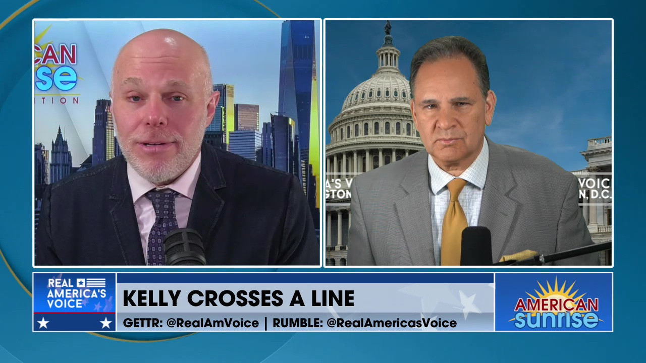 KELLY CROSSES A LINE