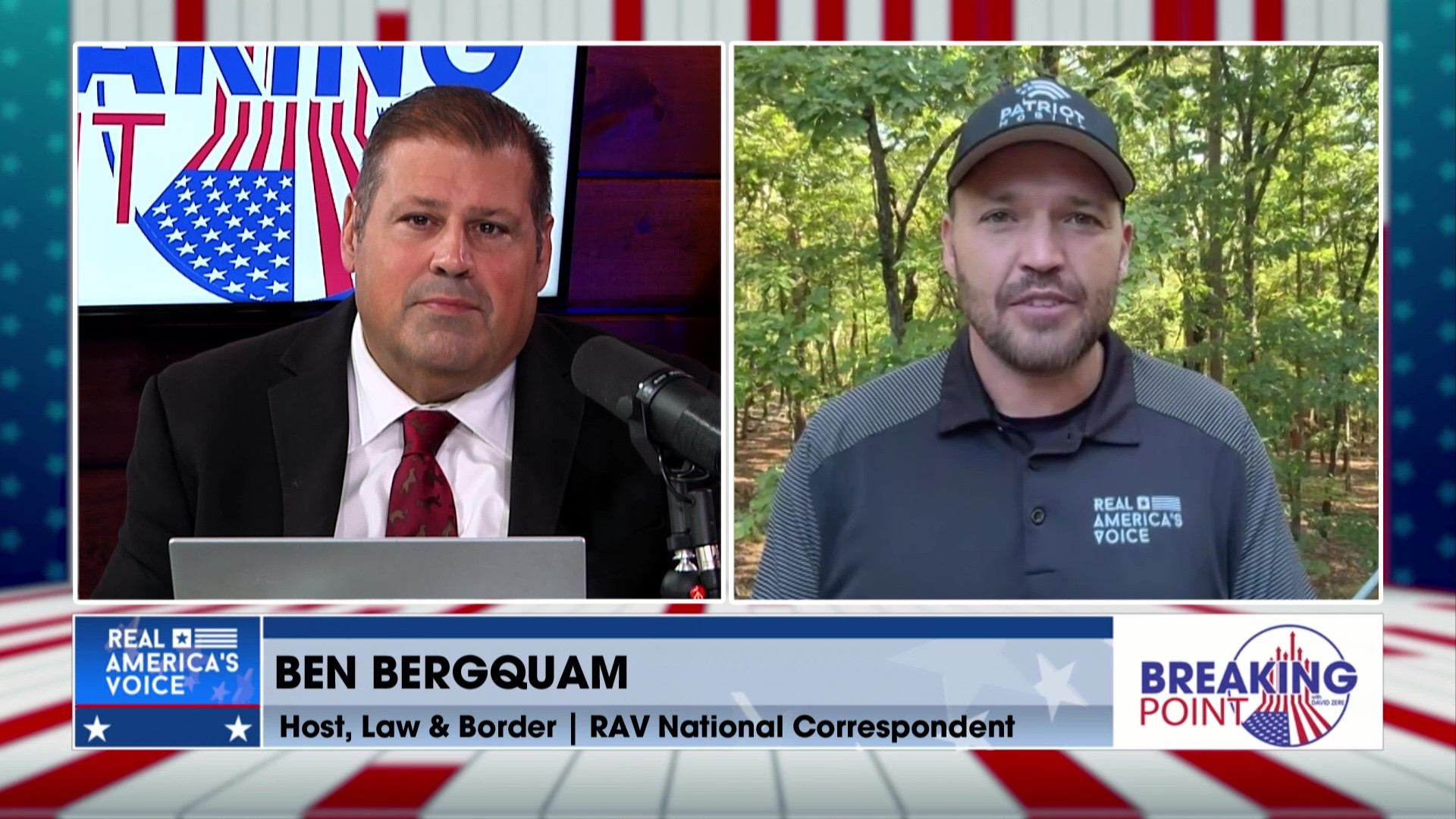 BP 10-11-25 D - David asks Ben Bergquam about his riding with ICE, protesters and more