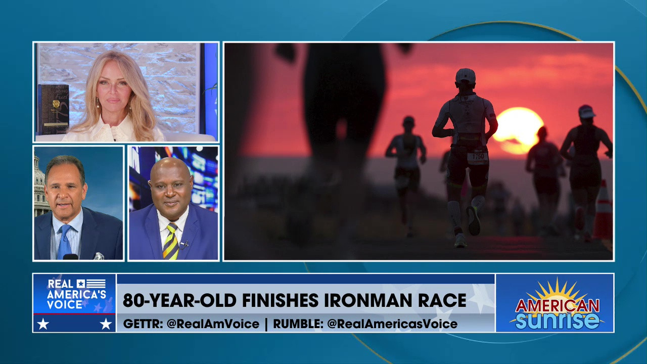 80-YEAR-OLD FINISHES IRONMAN RACE