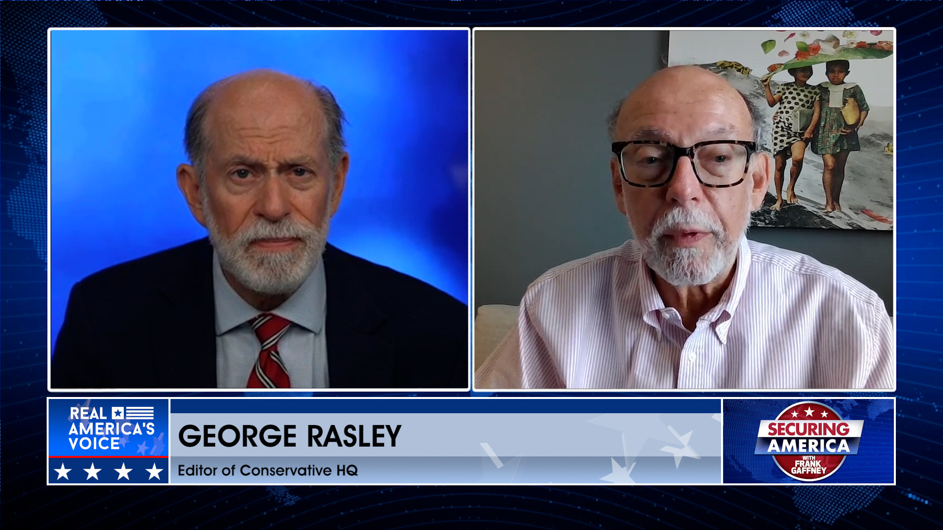 Frank Gaffney is joined by George Rasley Pt. 1