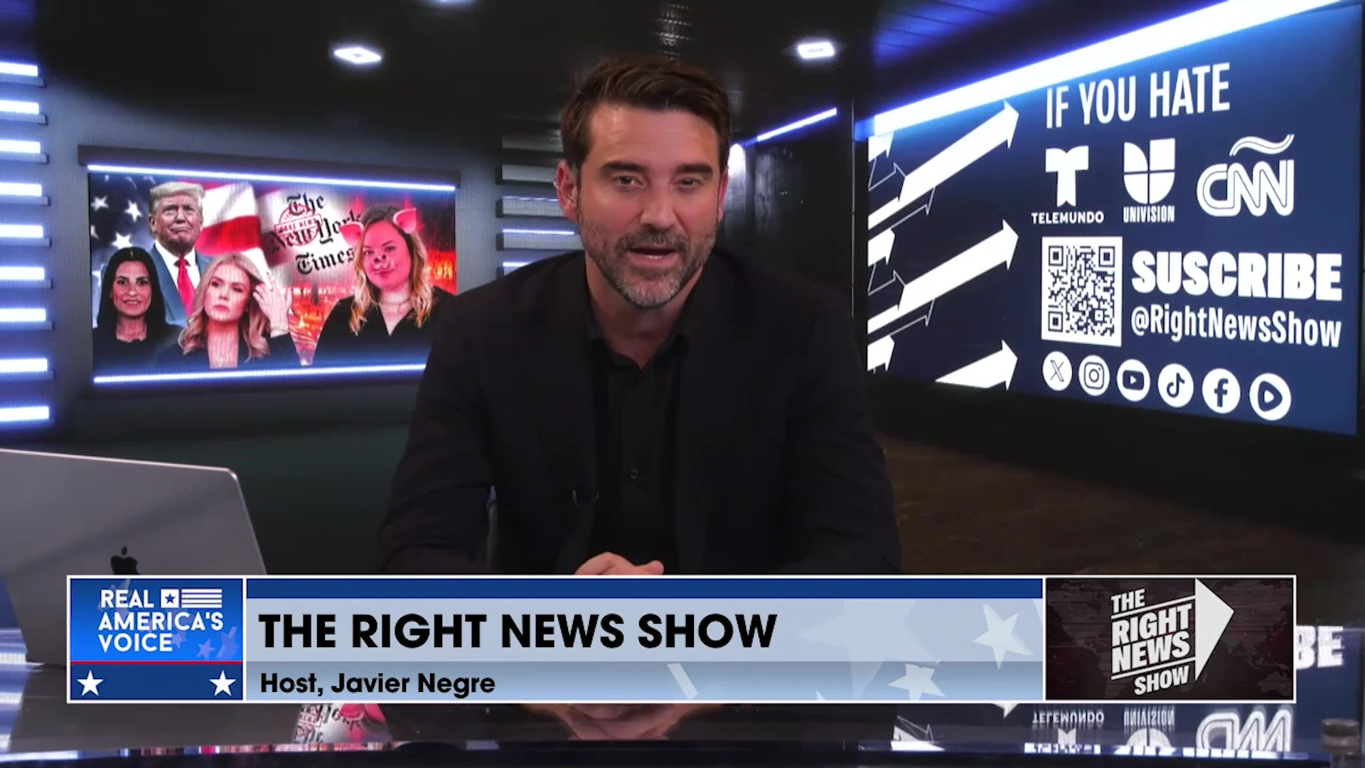 Negre acusa a medios tradicionales de manipular y presenta su nuevo programa