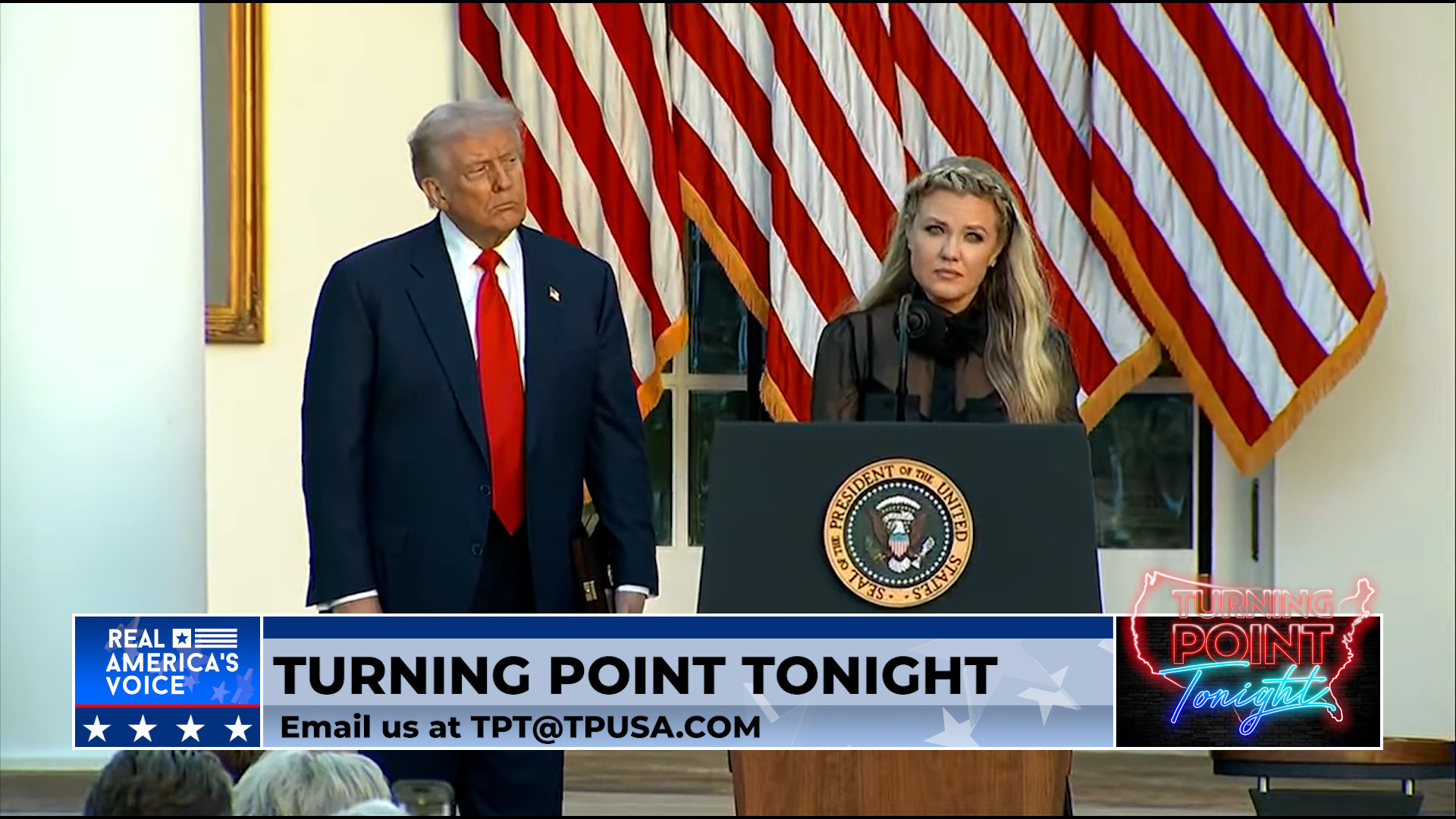 Charlie Kirk's Medal of Freedom Ceremony, Erika Kirk's Speech