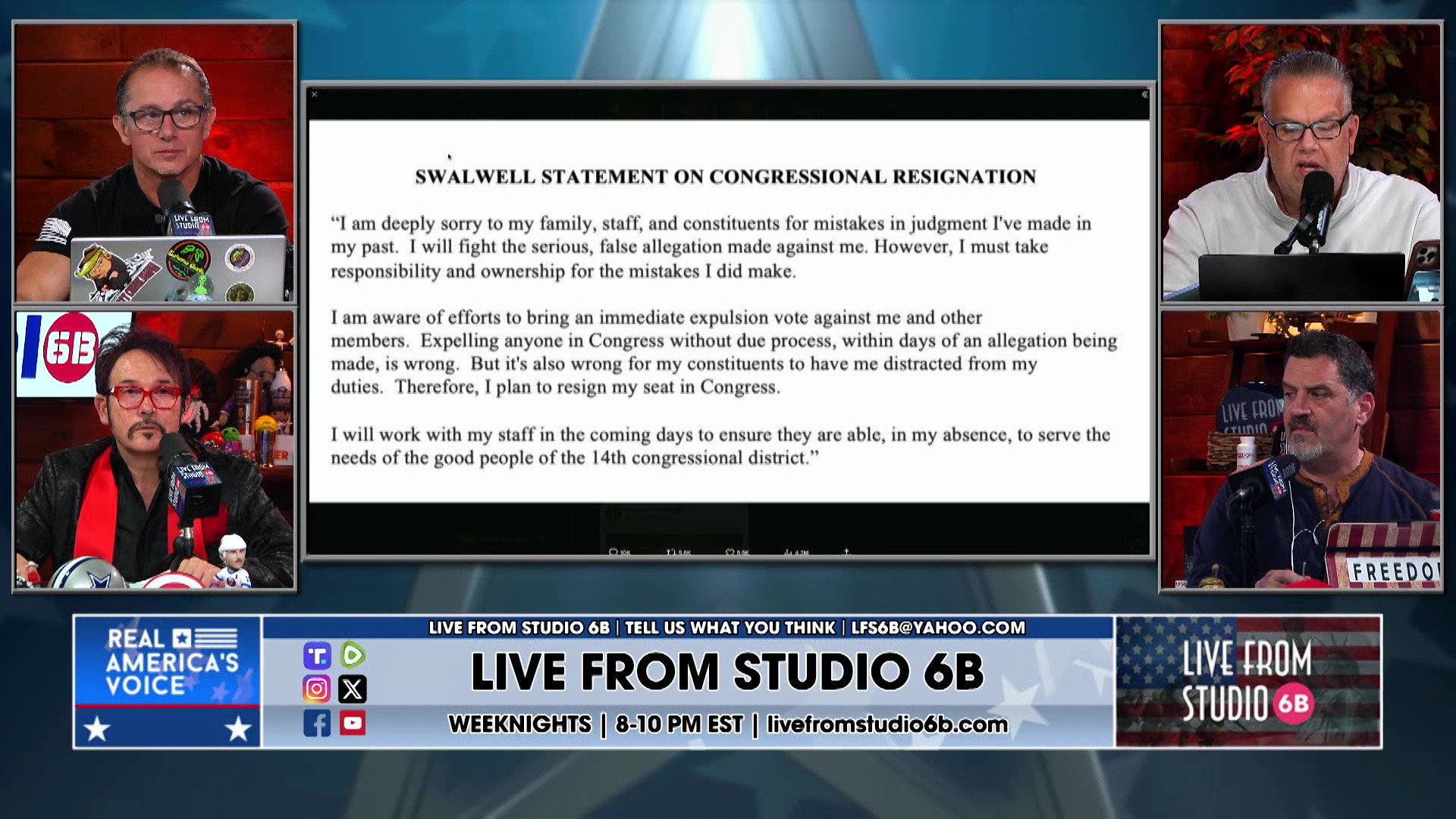 4-13-26 2 - Roundtable discussion on Swalwell fall and more