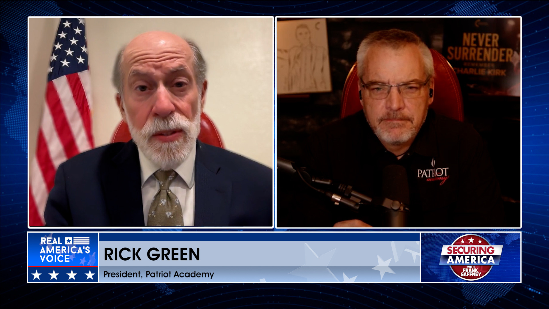 Frank Gaffney is by Rick Green Pt. 5