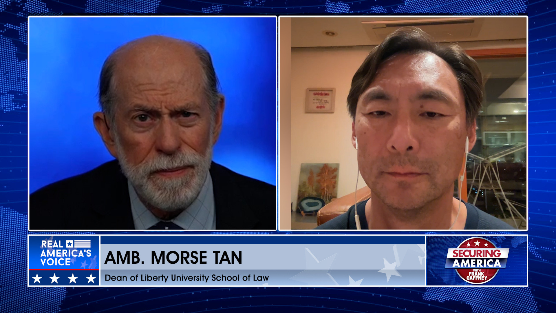 Frank Gaffney is joined by Amb. Morse Tan Pt. 1