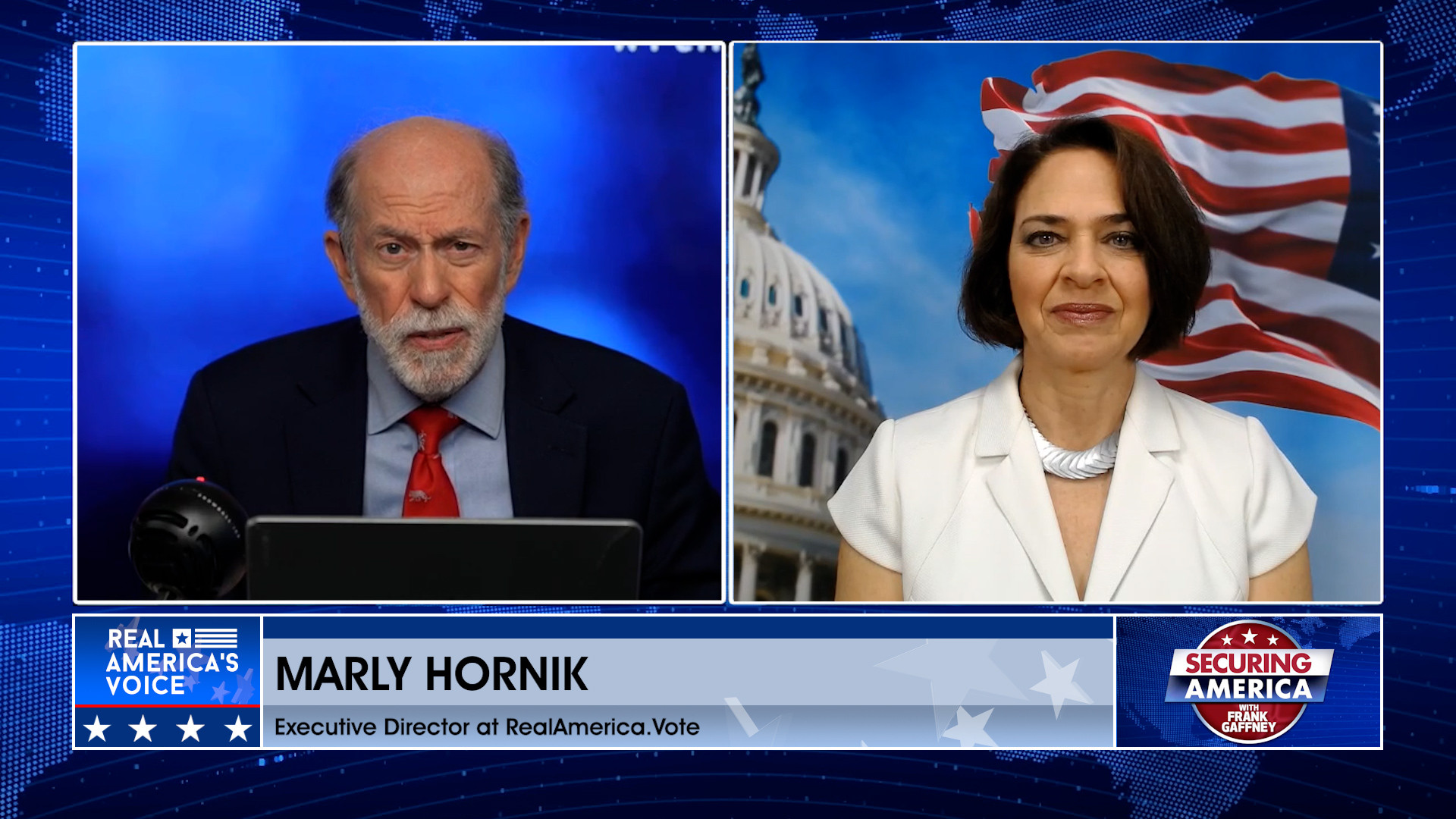 Frank Gaffney is joined by Marly Hornik Pt. 1