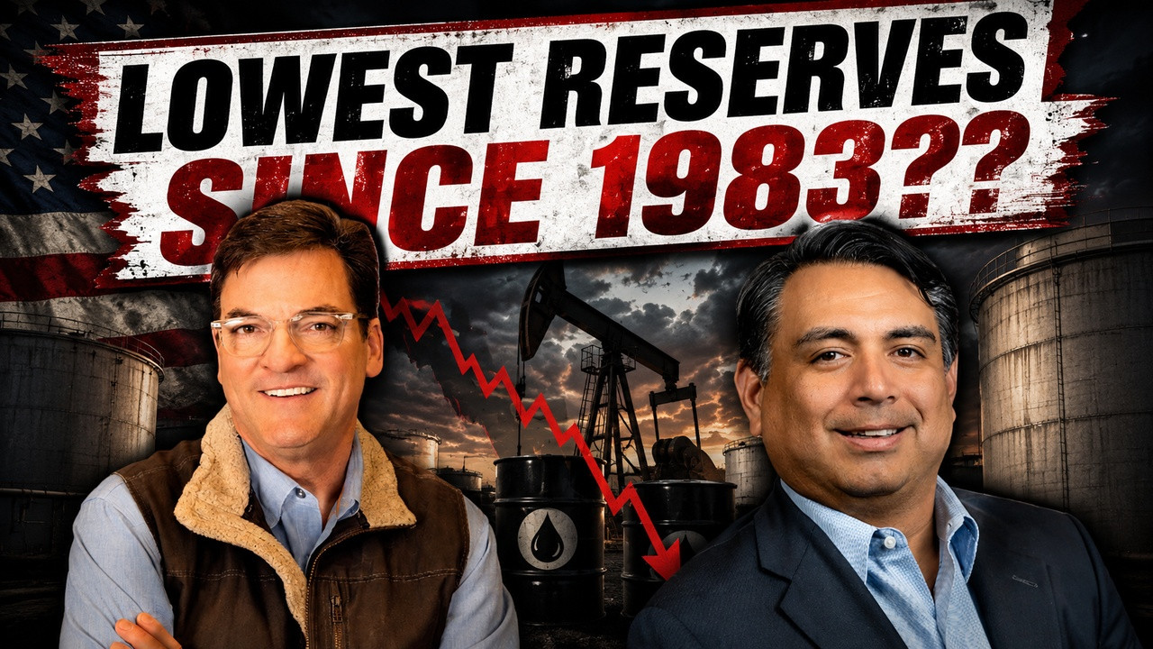 America’s Emergency Oil Reserve Is Running LOW | with Rey "R.T." Trevino