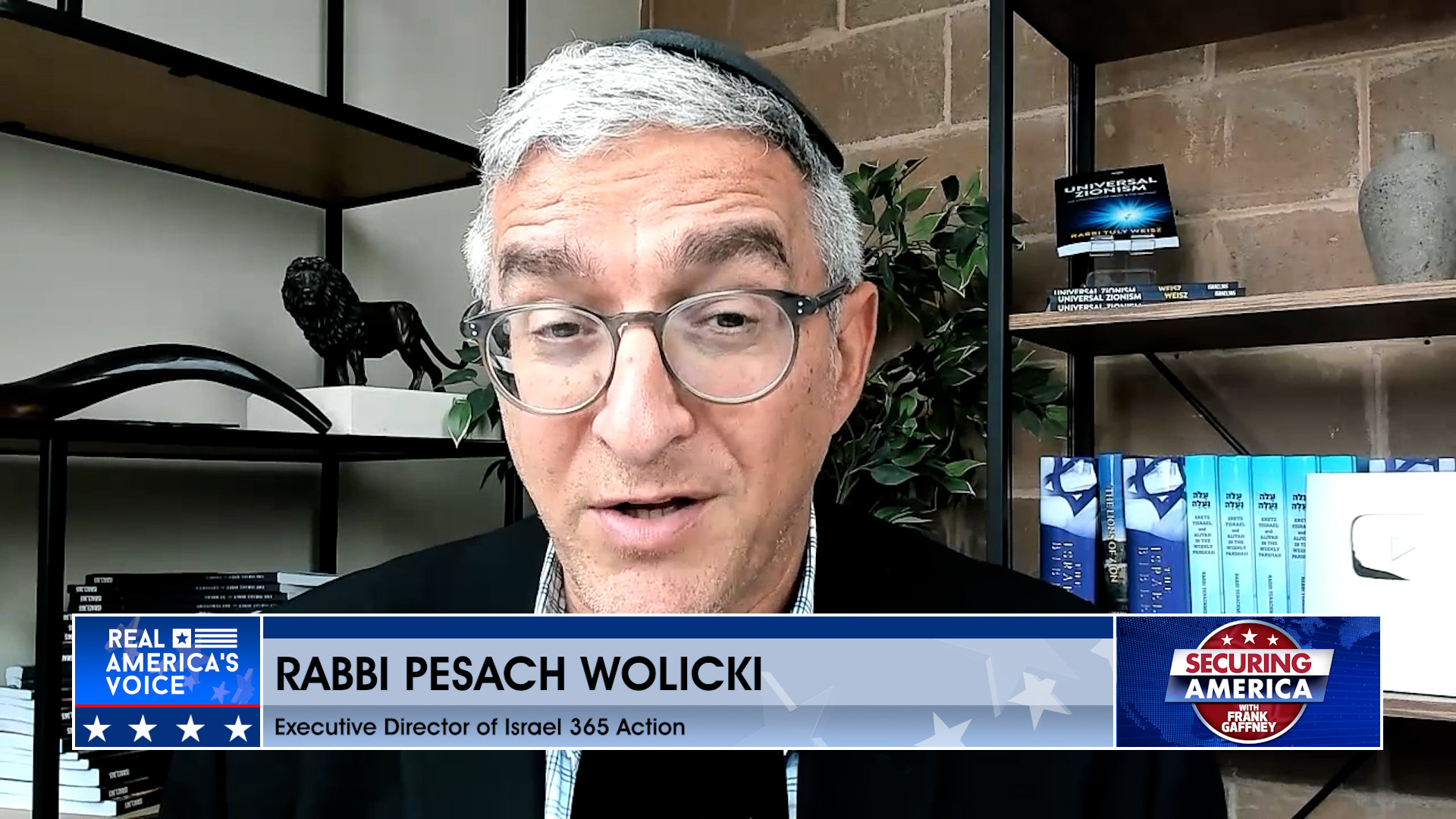 Frank Gaffney is joined by Rabbi Pesach Wolicki Pt. 2