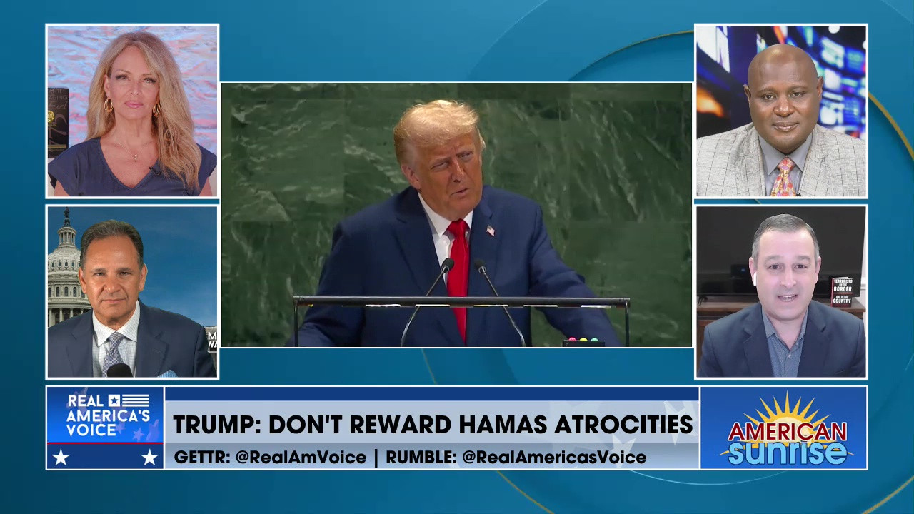 TRUMP: DON'T REWARD HAMAS ATROCITIES