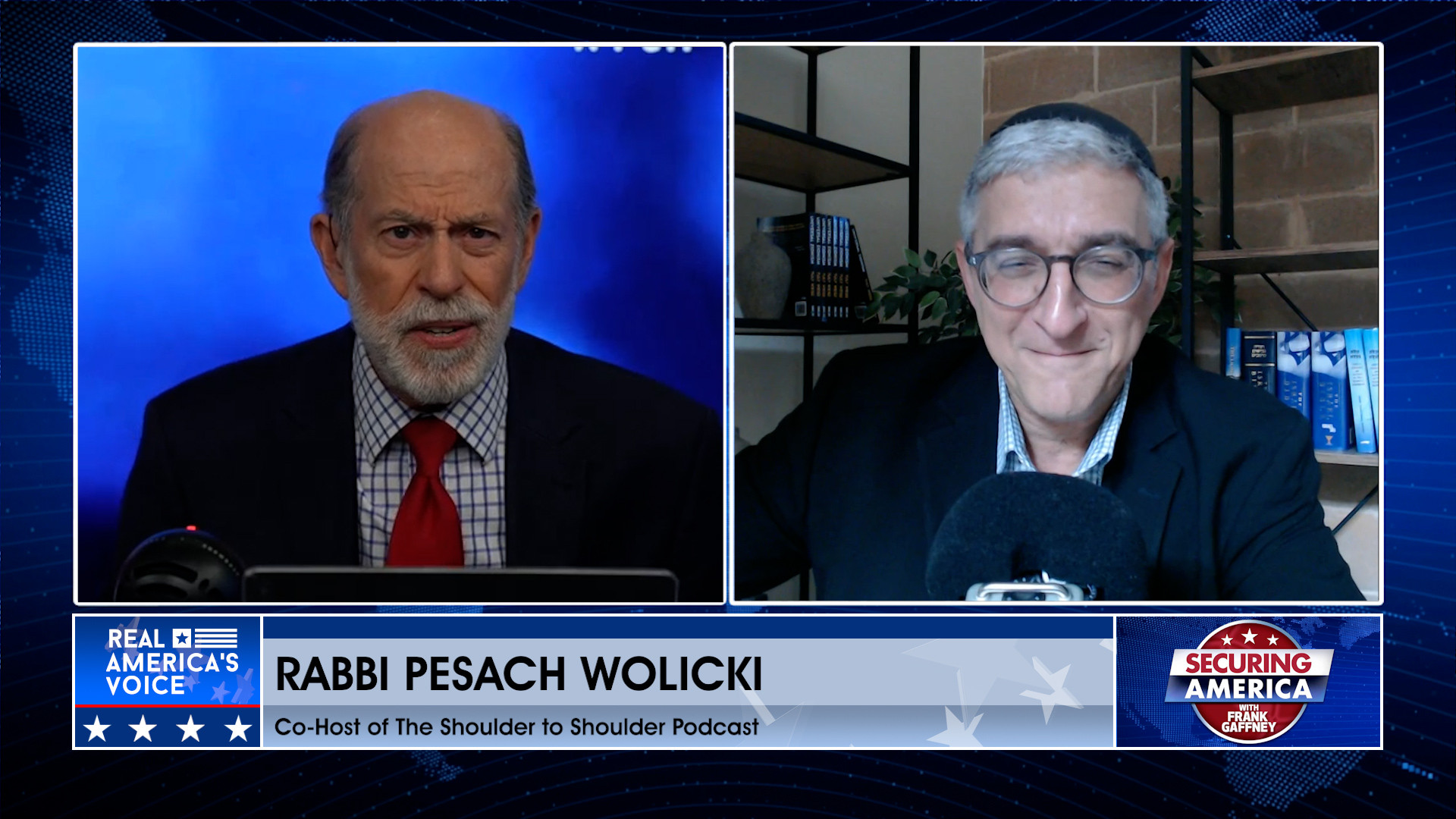 Frank Gaffney is by Rabbi Pesach Wolicki Pt. 1