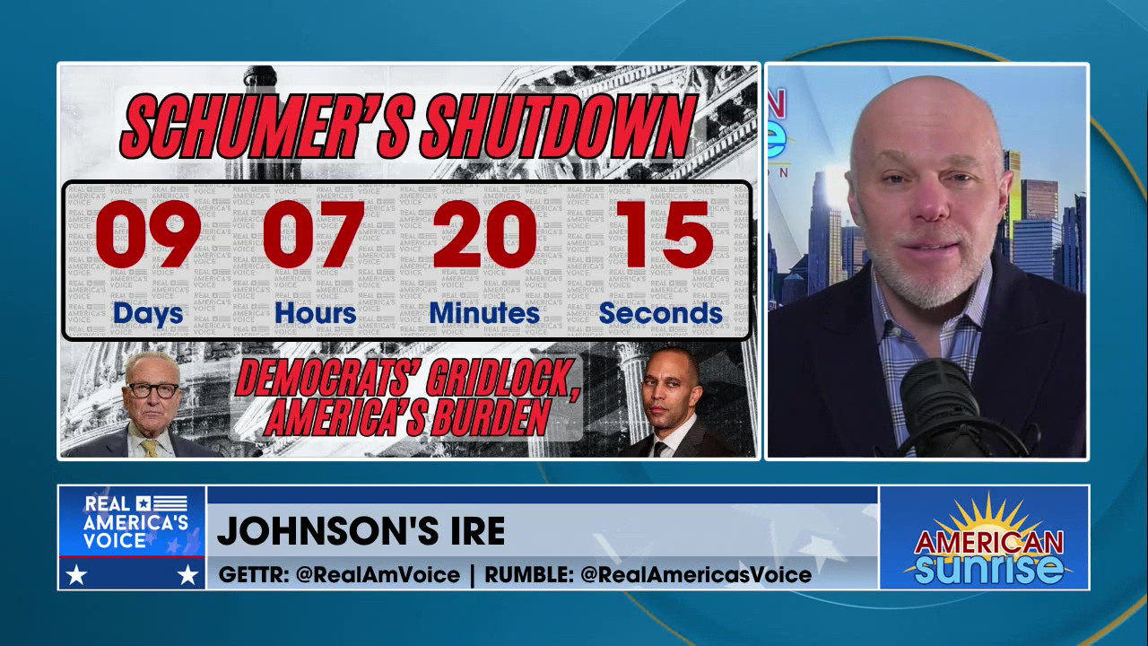 MIKE JOHNSON ON SCHUMER SHUTDOWN