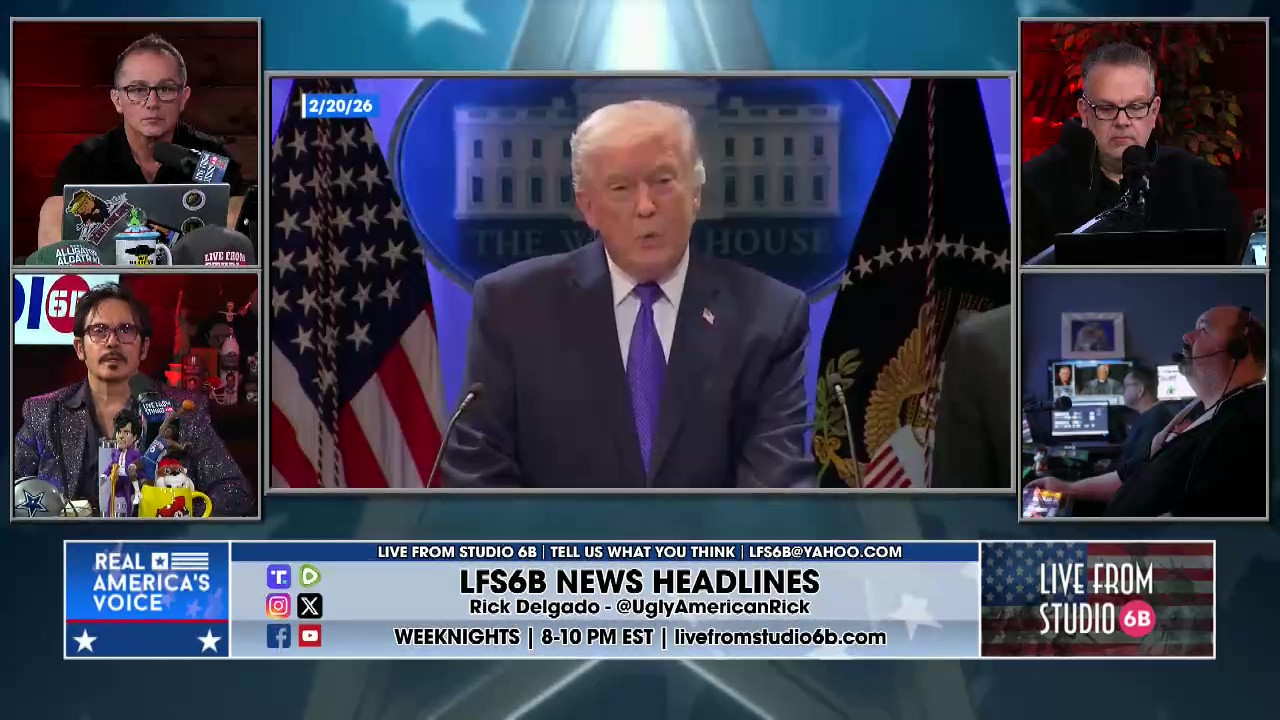 2-20-26 3 - Last statement of SCOTUS decision, Trump's response, Tariff Bill, Stephen A Smith again