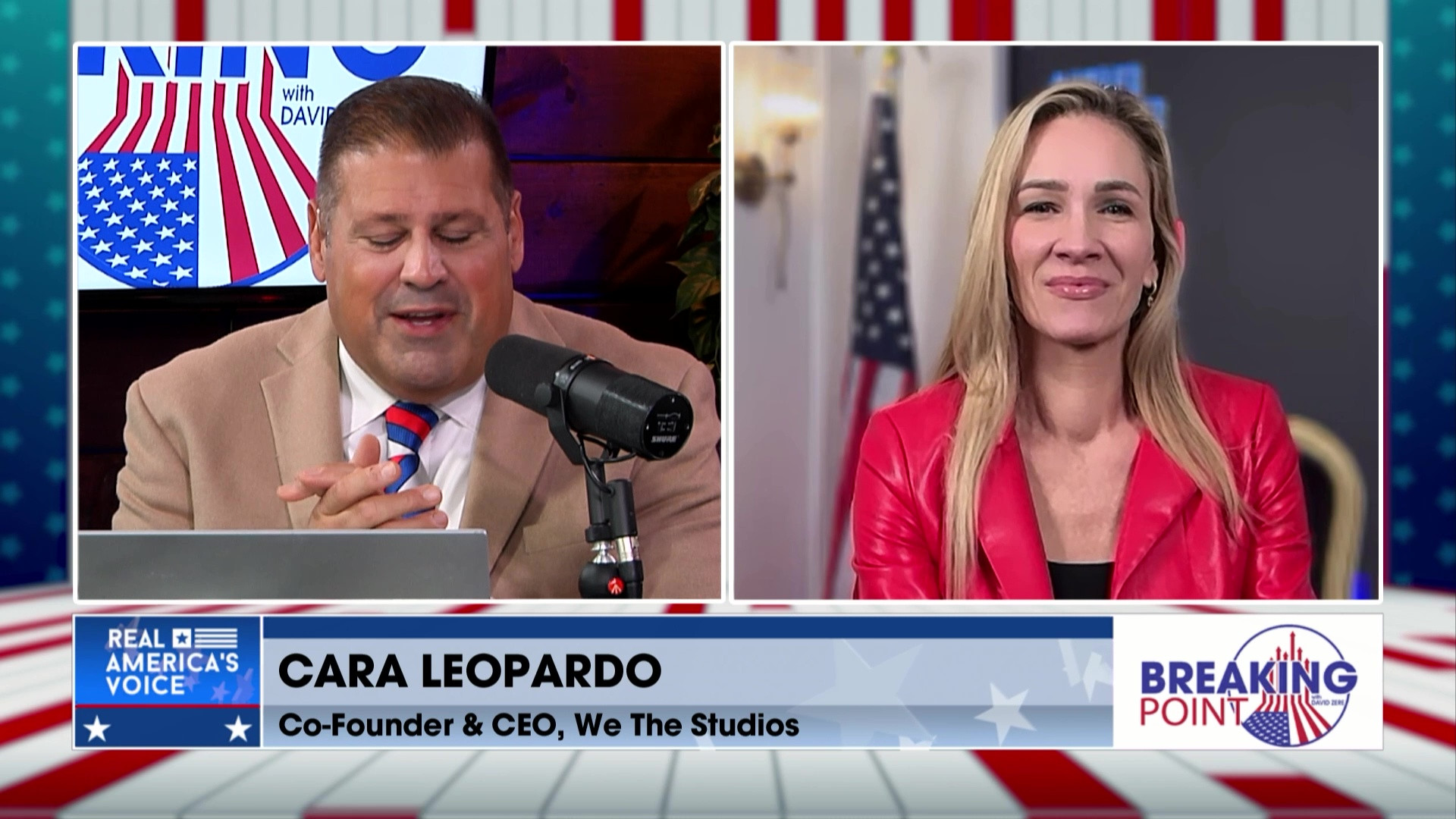 BP 10-18-25 B - David chats with Cara Leopardo on bring Real Values back to entertainment