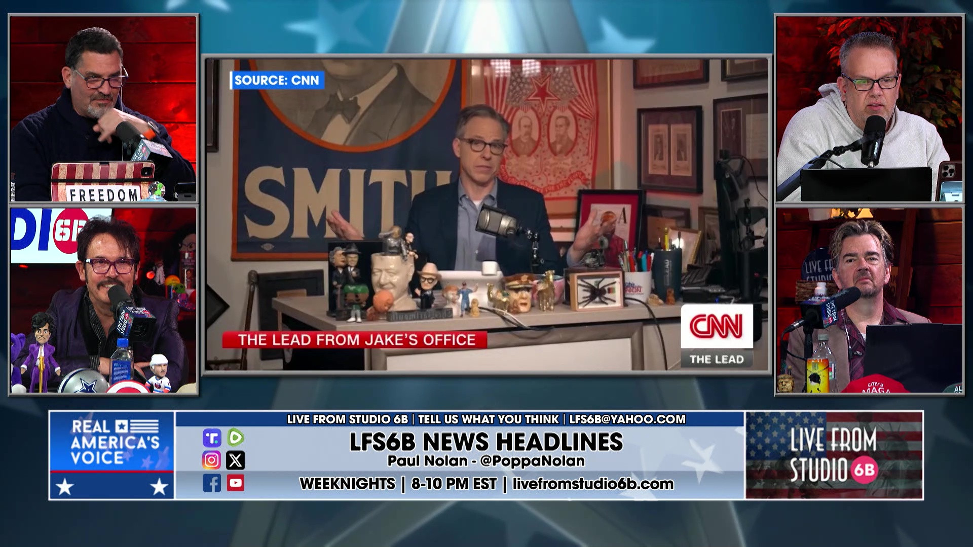 3-23-26 8 - Slick has Sports, Anarchists blow themselves up, CNN makeover, Swamp looks healthy