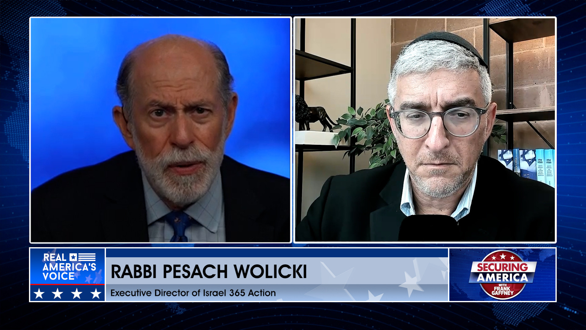 Frank Gaffney is joined by Rabbi Pesach Wolicki Pt. 2
