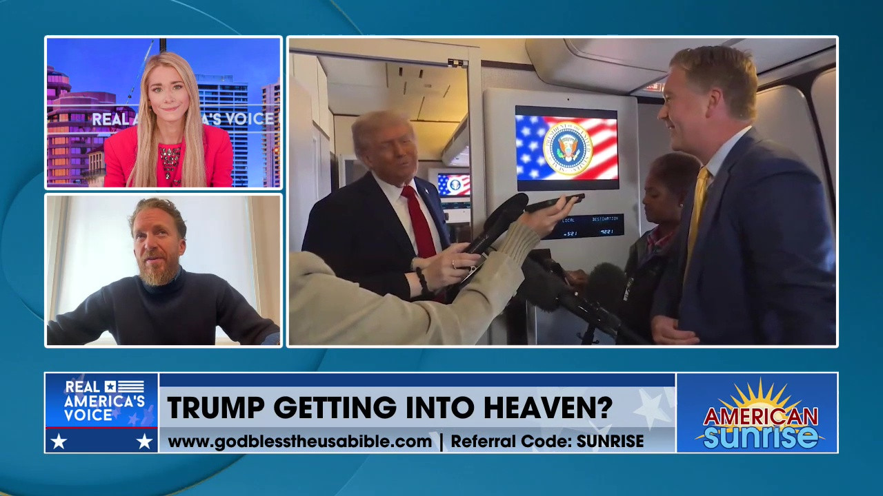 TRUMP GETTING INTO HEAVEN?