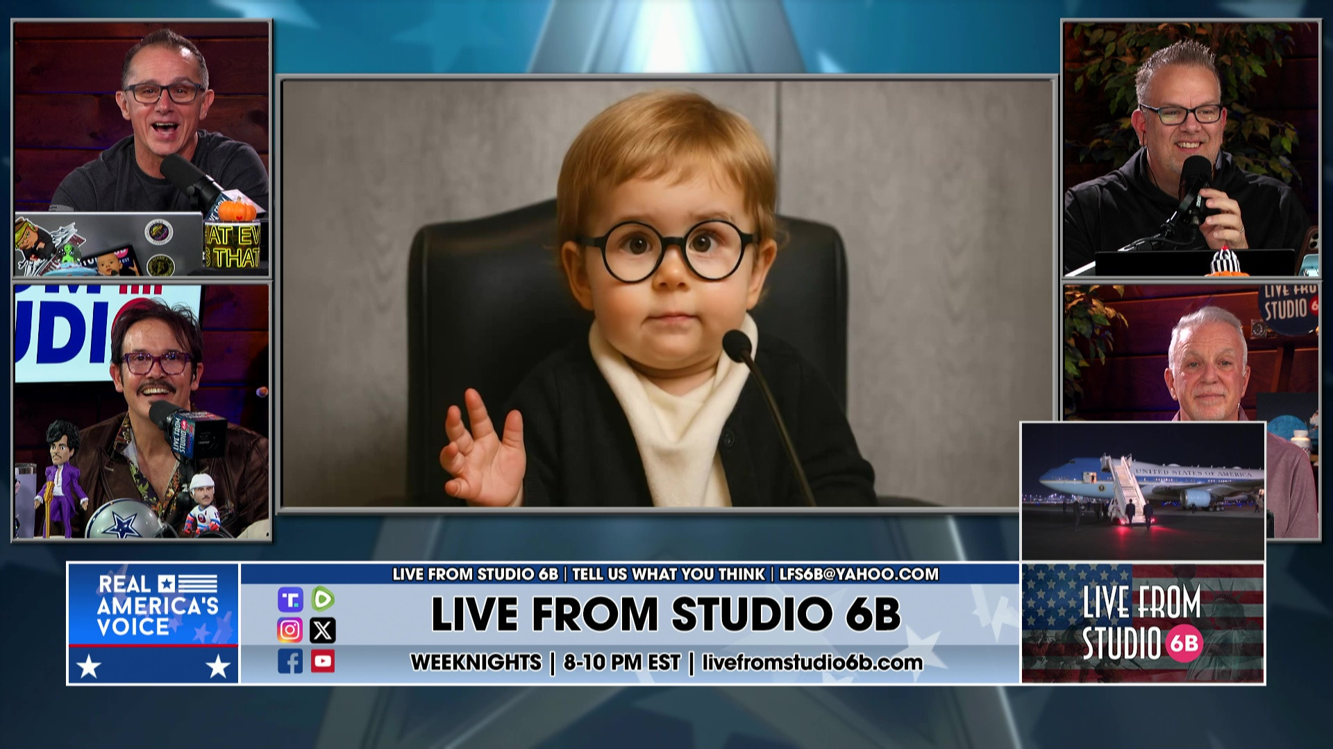 11-25-25 3 - Diaper Diplomacy, Comey and Tish, Sen Gallego, Trump arrives in WPB