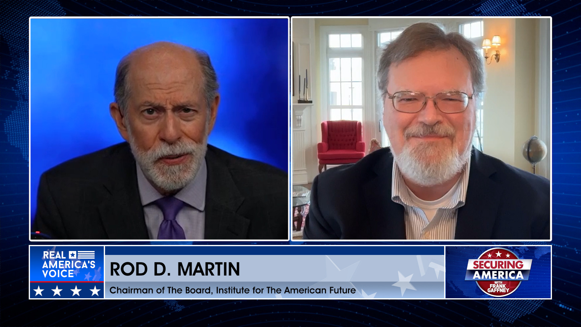 Frank Gaffney is joined by Rod. D. Martin Pt. 1
