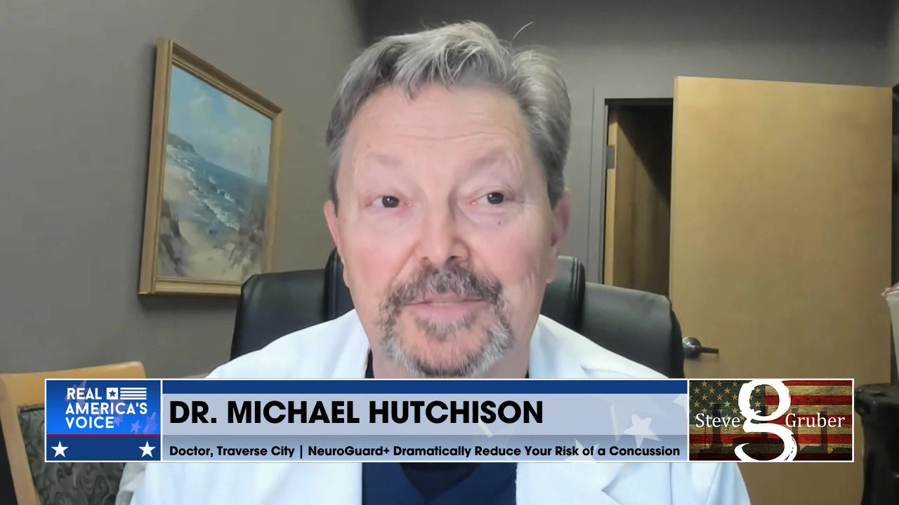 STEVE GRUBER IS JOINED DR. MICHAEL HUTCHISON