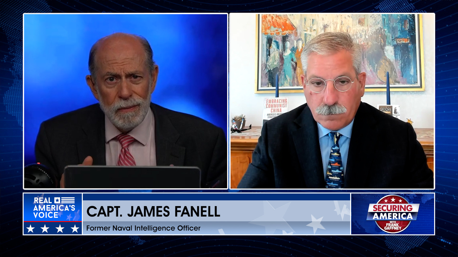 Frank Gaffney is joined by Capt. James Fanell Pt. 1