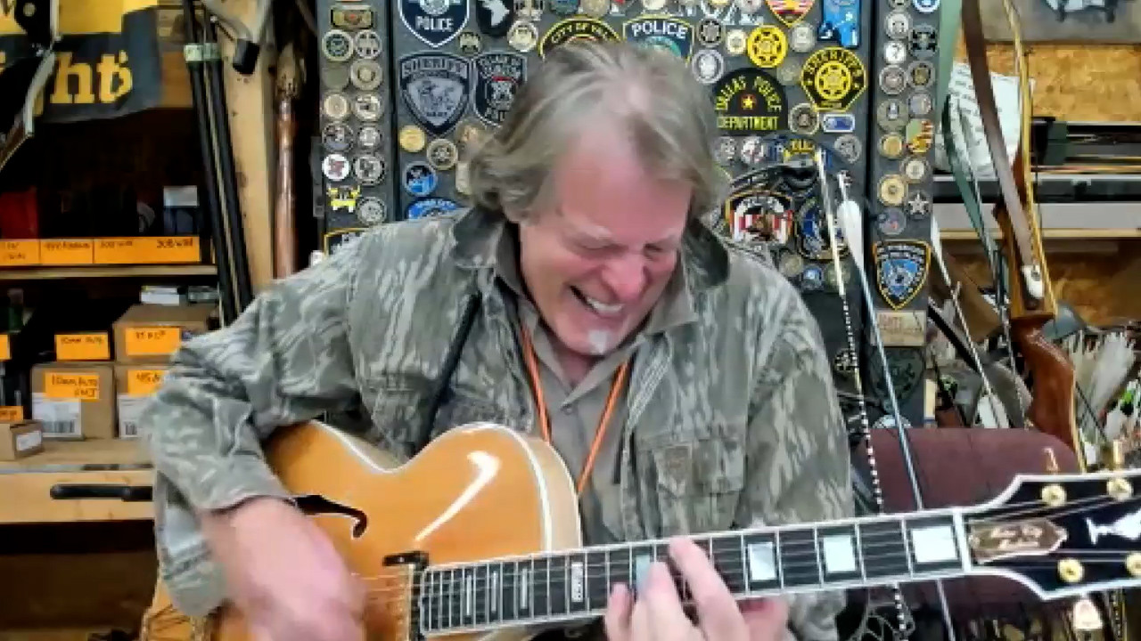 Uncle Ted jams out, discusses freedom of speech
