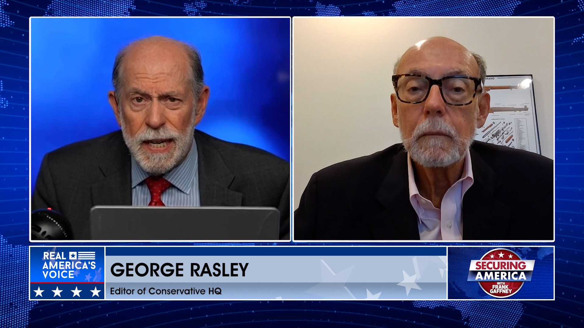 Frank Gaffney is joined by George Rasley Pt. 1