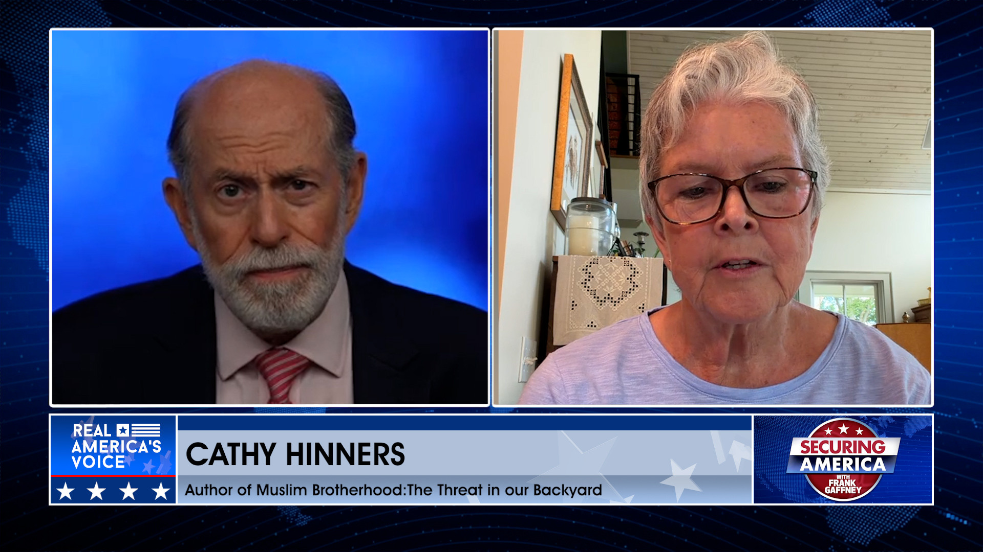 Frank Gaffney is joined by Cathy Hinners Pt. 1