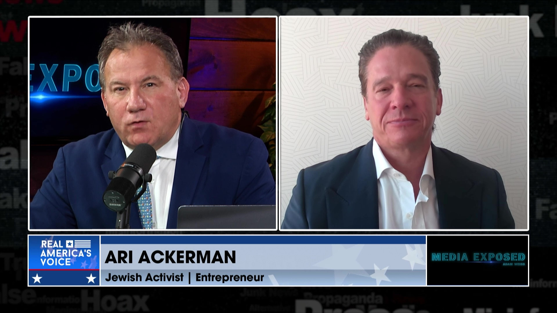 ME 10-19-25 A - Adam and Ari Ackerman discuss MSM reaction to Trump and Israel peace deal