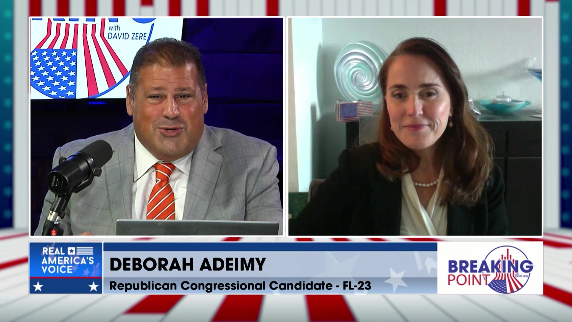 BP 8-8-26 B - David and FL Congressional Candidate Deborah Adeimy talk upcoming FL midterm and more