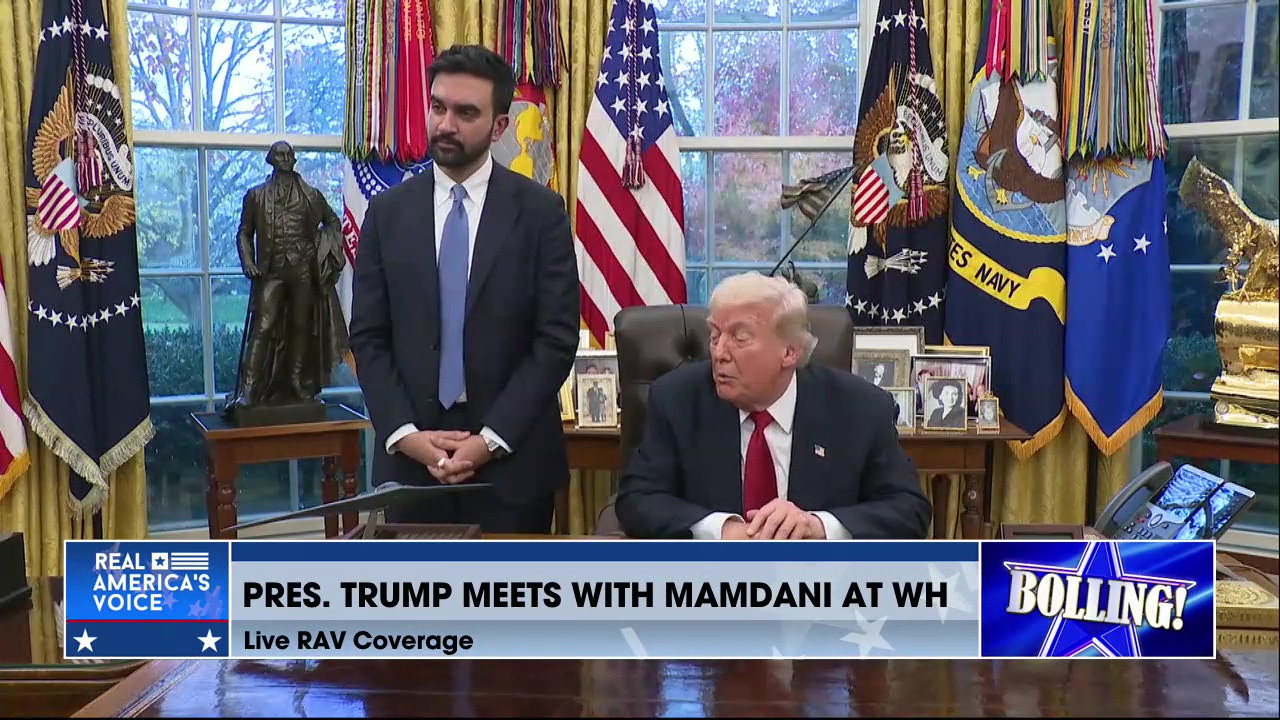 PRES. TRUMP MEETS WITH MAMDANI AT WH