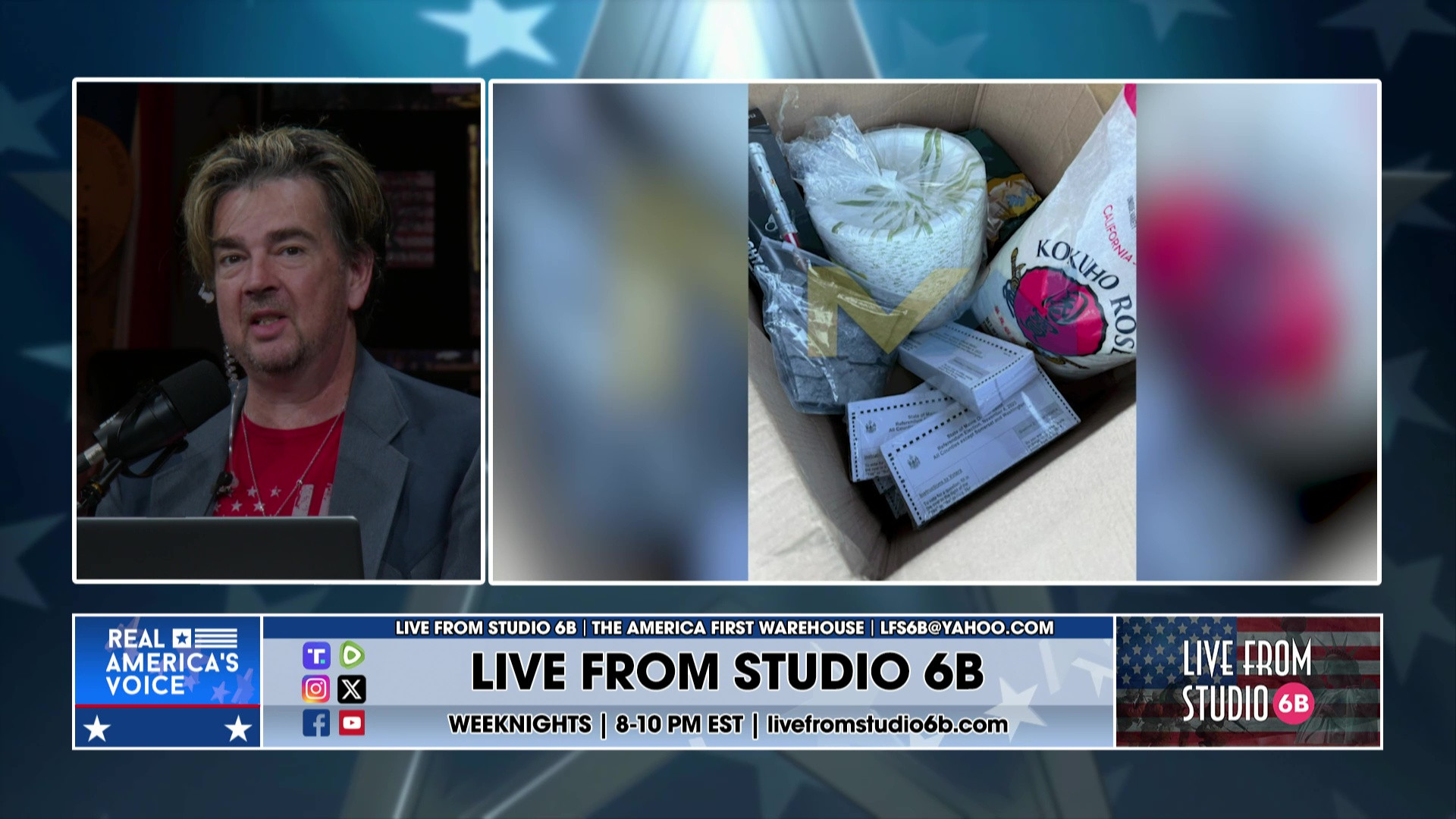 10-3-25 4 - Amazon delivers ballots, ME elections, FBI in Ukraine for Biden corruption, Sports
