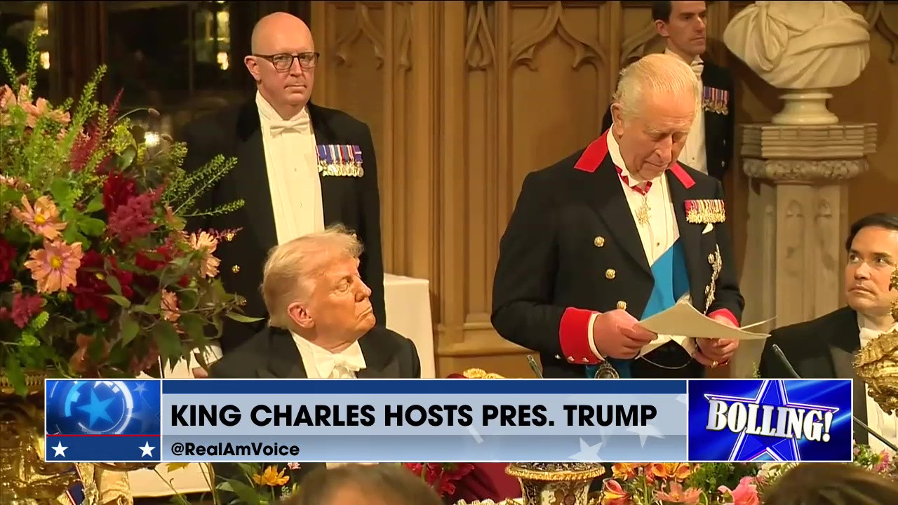 KING CHARLES HOSTS PRES. TRUMP IN WINDSOR, ENGLAND