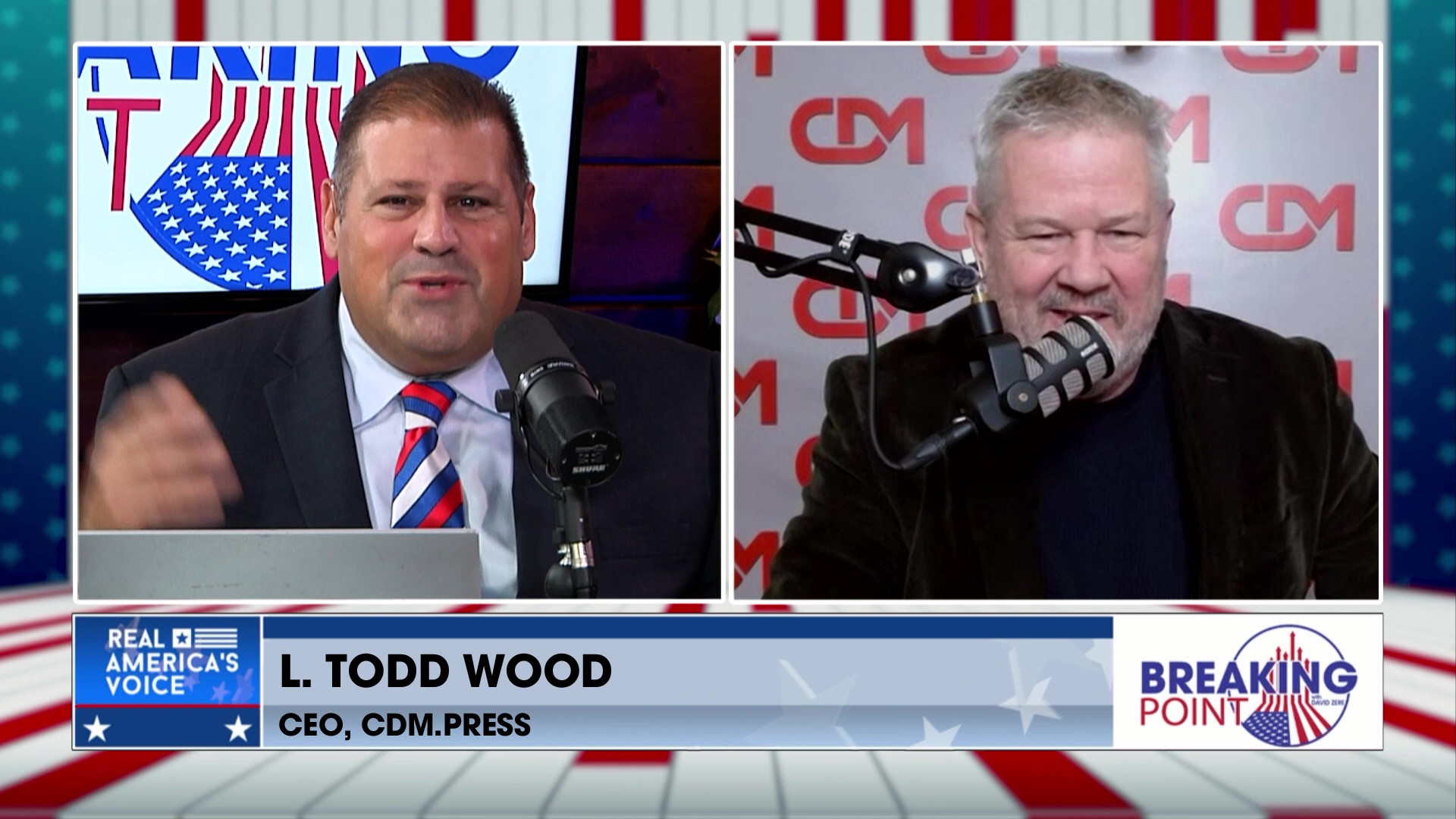 BP 12-13-25 B - David chats with L. Todd Wood, CEO of CDM.Press