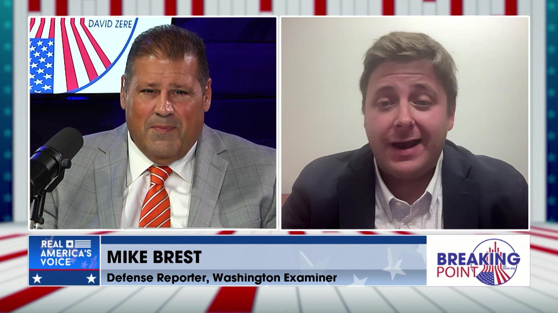BP 8-8-26 D - David and Defense Reporter Mike Brest discuss our military stockpile and more