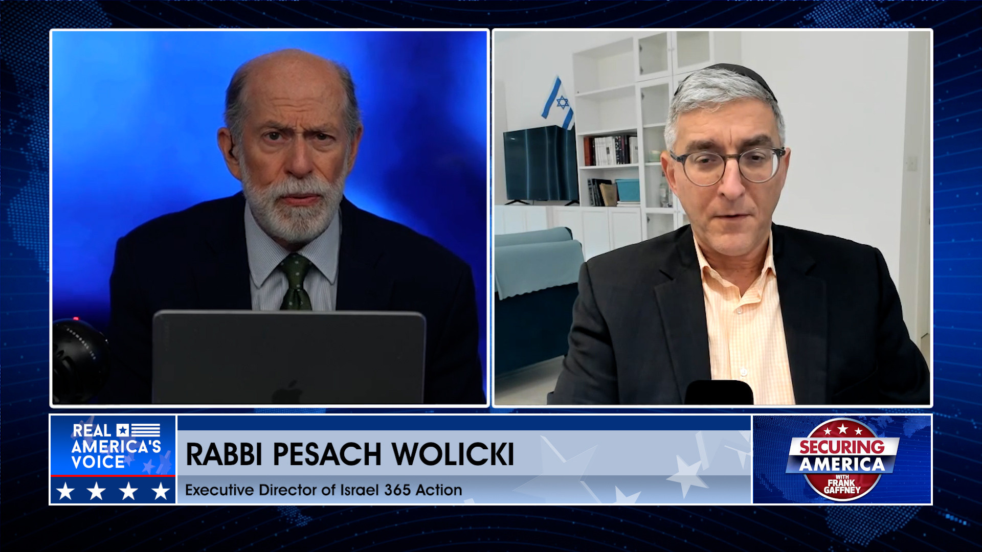 Frank Gaffney is by Rabbi Pesach Wolicki Pt. 1