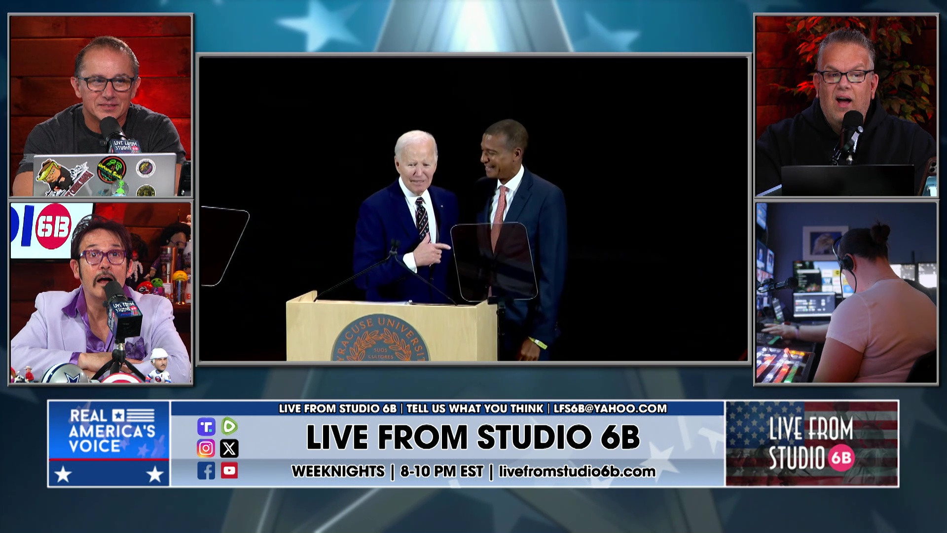4-14-26 1 - Biden is back in CRAZYTOWN, Vin arrives late, discussion