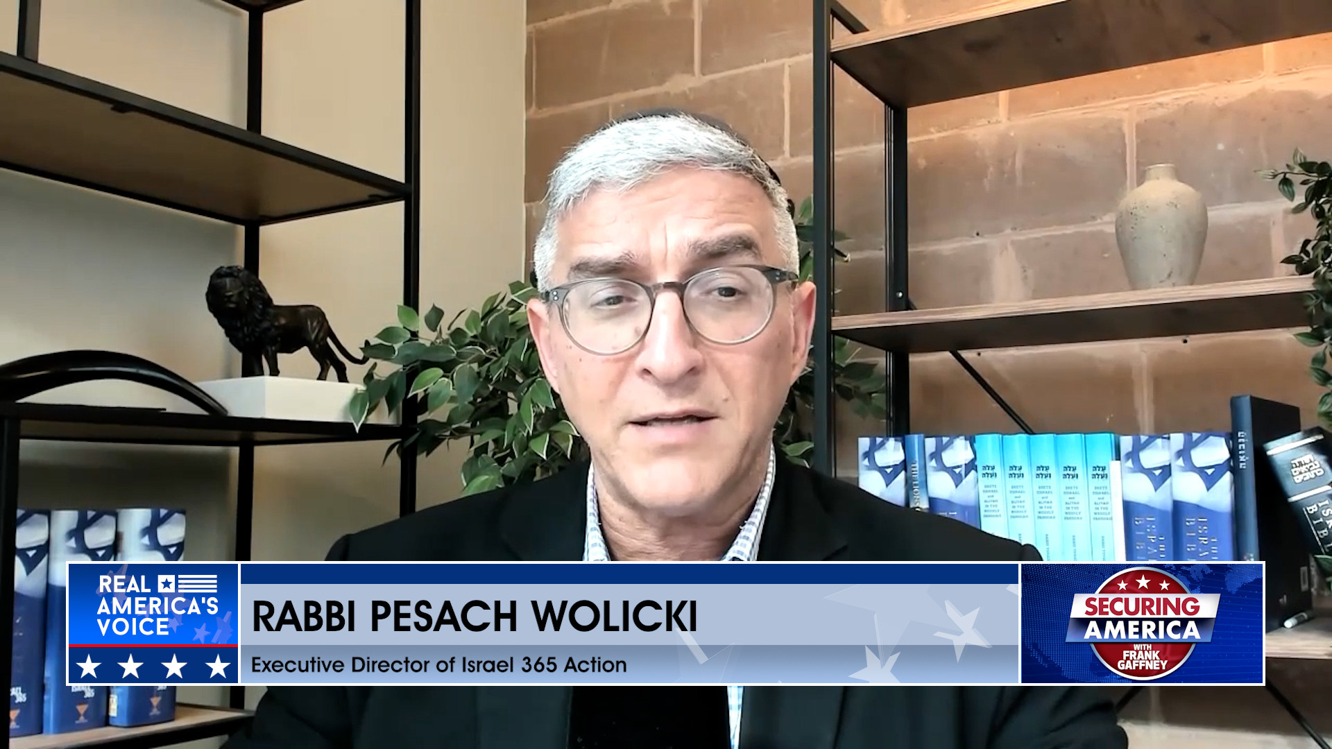 Frank Gaffney is joined by Rabbi Pesach Wolicki Pt. 2
