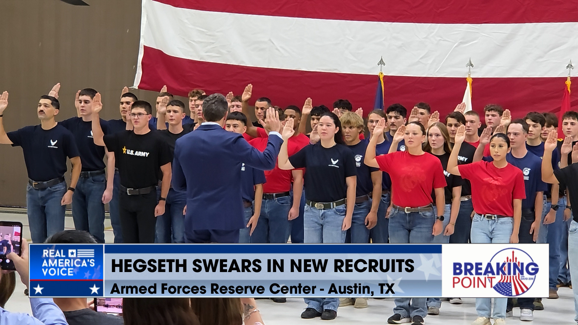 BP 9-26-26 A - David travels with Hegseth to Texas for Arsenal of Freedom Tour and more